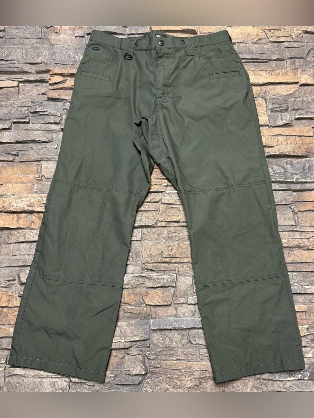 5.11 Tactical Taclite Pants Men Size 36x32 Green Lightweight Ripstop Work Pocket